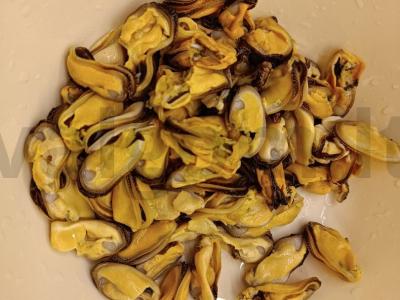 Midijos grietinėlės padaže su pupelėmis Žingsnis 1