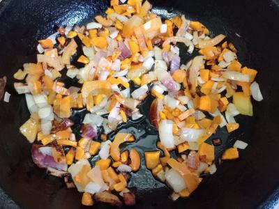 Kuskusas su kepta vištienos krūtinėlė ir daržovėmis Žingsnis 2