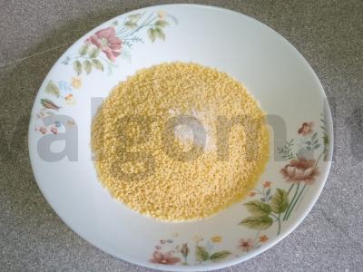 Kuskusas su kepta vištienos krūtinėlė ir daržovėmis Žingsnis 6