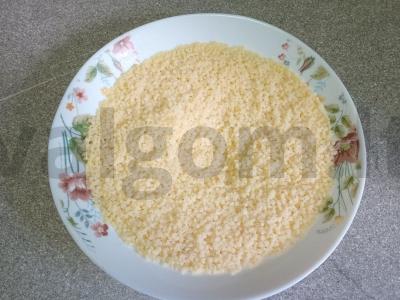 Kuskusas su kepta vištienos krūtinėlė ir daržovėmis Žingsnis 7