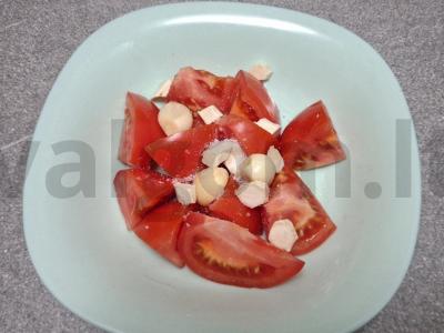 Pomidorų ir krienų padažas Žingsnis 4