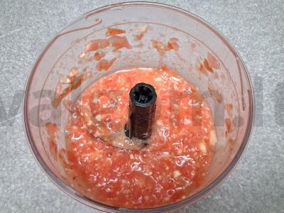 Pomidorų ir krienų padažas Žingsnis 6