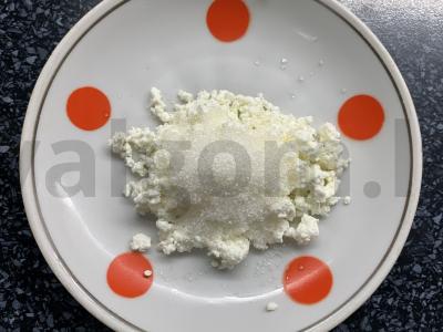 Obuolių tyrės ir varškės želė Žingsnis 2