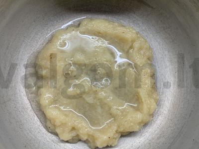 Obuolių tyrės ir varškės želė Žingsnis 3