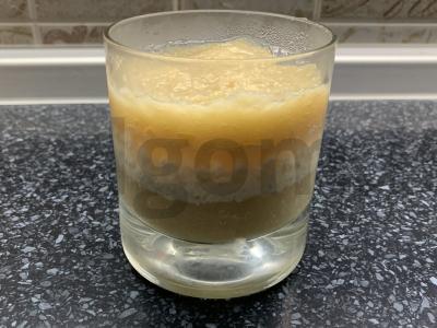 Obuolių tyrės ir varškės želė Žingsnis 8