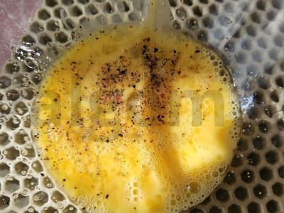 Tortilija su kiaušiniu ir žaliaisiais žirneliais Žingsnis 2