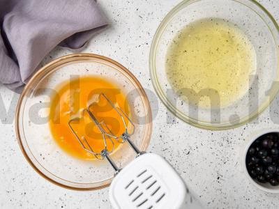 Varškės apkepas be miltų ir cukraus Žingsnis 3