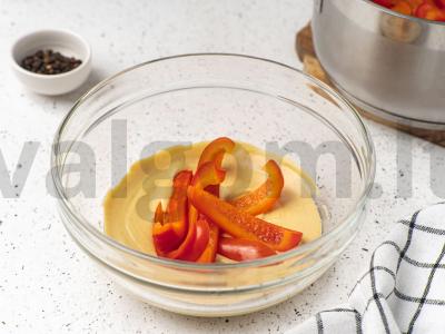 Marinuoti pipirai garstyčiose Žingsnis 4