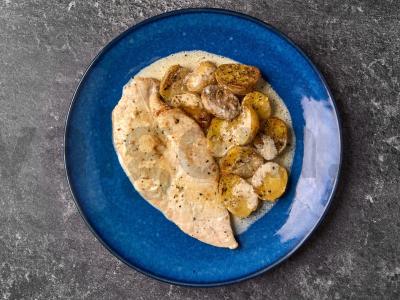 Pora vakarienė iš kalakutienos šuniui ir šeimininkui Žingsnis 6