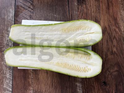 Cukinijų laivai su kalakutiena ir pomidorais Žingsnis 1