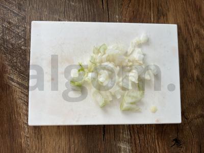 Cukinijų laivai su kalakutiena ir pomidorais Žingsnis 6