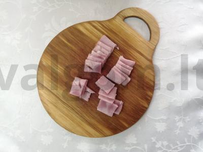 Greita pica ant baltos duonos Žingsnis 2