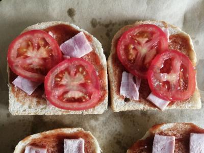 Greita pica ant baltos duonos Žingsnis 4