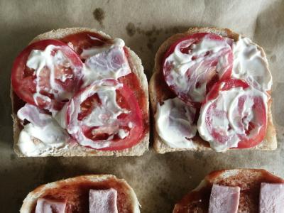 Greita pica ant baltos duonos Žingsnis 5