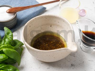 Salotos su lašiša ir mocarela Žingsnis 2