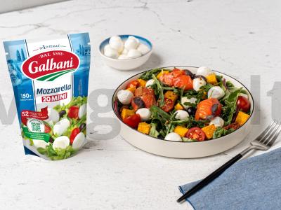 Salotos su lašiša ir mocarela pagrindine nuotrauka