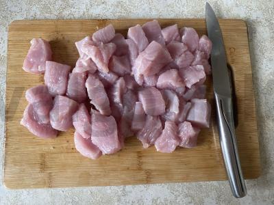 Lęšių kreminė sriuba su kalakutiena Žingsnis 2