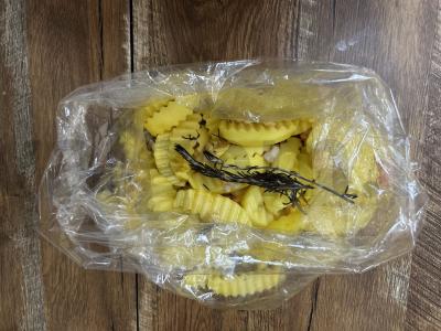 Kepta bulvė su šonine ir rozmarinu maišelyje Žingsnis 9