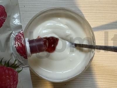 Desertas iš sausainių su aviečių džemu Žingsnis 3