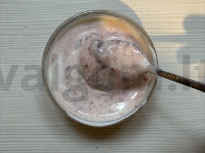 Desertas iš sausainių su aviečių džemu Žingsnis 4