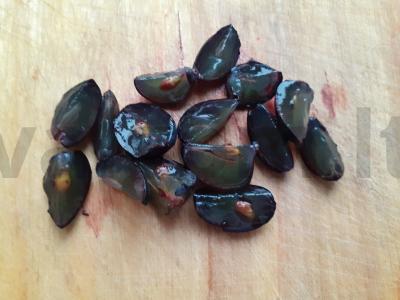 Kiaušinių-kukurūzų ritinys su vynuogėmis Žingsnis 4