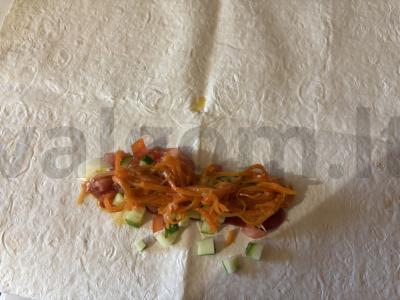 Skani užkanda „Šaurma“ Žingsnis 6