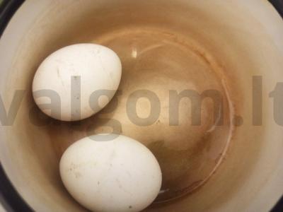 Namų čeburekai su žirniais ir kiaušiniu Žingsnis 1