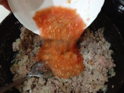 Patingėlių lazanja pietums arba vakarienei Žingsnis 6