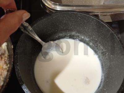 Patingėlių lazanja pietums arba vakarienei Žingsnis 9