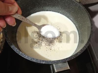 Patingėlių lazanja pietums arba vakarienei Žingsnis 11