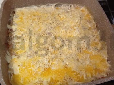 Patingėlių lazanja pietums arba vakarienei Žingsnis 16