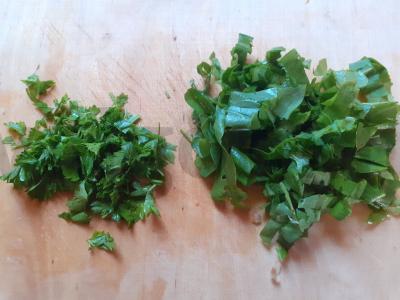 Vištienos sultinio sriuba su kopūstais ir rūgštynėmis Žingsnis 7