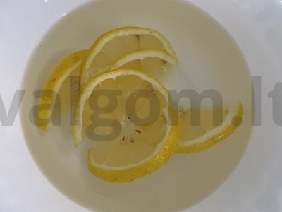 Citrinų ir persikų limonadas Žingsnis 2