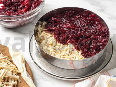 Salotas „Krabas pūkuotuke“ Žingsnis 5