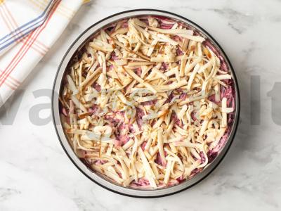 Salotas „Krabas pūkuotuke“ Žingsnis 6