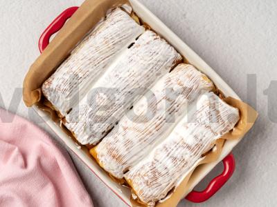 Kiaušinių blynai su faršu Žingsnis 9