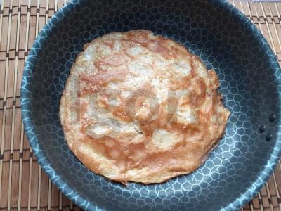 Kiaušinių ritinys su lydytu sūriu Žingsnis 2