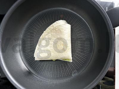 Tortilija su avokadu ir krevetėmis Žingsnis 11