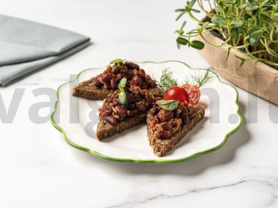 Tostai su pupelėmis pagrindine nuotrauka