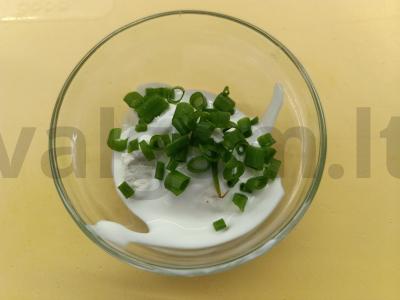 Tuno ir varškės rietas Žingsnis 3