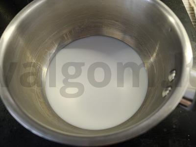 Saldainių šerbetas Žingsnis 1