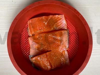 Upėtakis, keptas oro grilyje Žingsnis 3