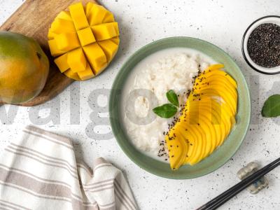 Mango su lipniu ryžiu (Mango sticky rice) pagrindine nuotrauka