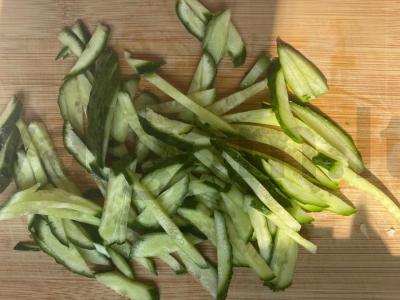 Tortilija su kumpiu ir sūrio padažu Žingsnis 3