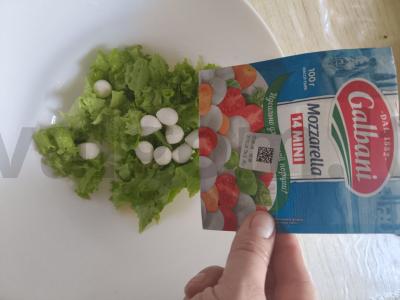 Vitaminų salotos su mocarela Žingsnis 2