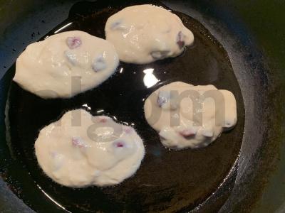 Blynai su vyšniomis pusryčiams Žingsnis 6