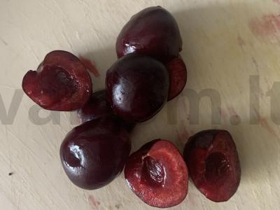 Avižinių sausainių pyragėliai su vyšniomis Žingsnis 4