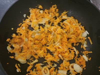 Šiltas salotas su vištienos skrandžiais Žingsnis 5