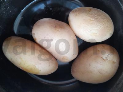 Daržovių salotas su rukola Žingsnis 1