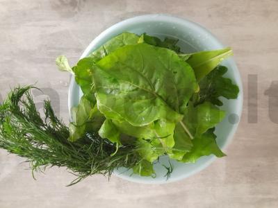 Daržovių salotas su rukola Žingsnis 4